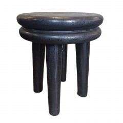 BLACK MANGO WOOD SIDE CHAIR     - CAFE, SIDE TABLES